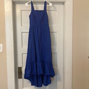 Target (Who What Wear) Royal Blue Ruffle Dress - XS